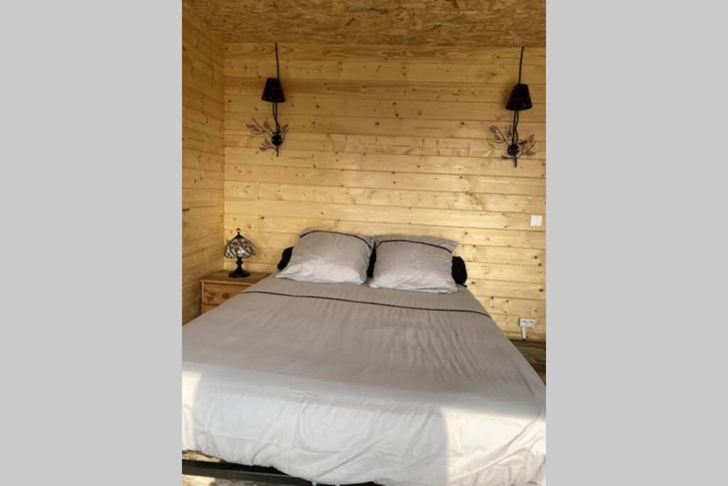 Charmant Chalet Pour 2 Personnes Spa Prive Massillargues-Attuech Exterior photo